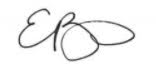 Eli's signature